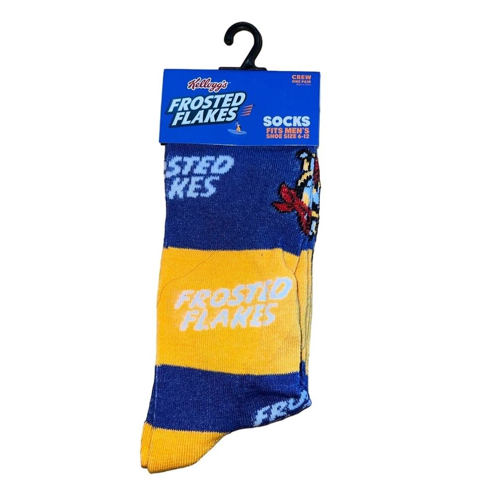 Frosted Flakes Novelty Crew Socks by Odd Sox | Casual Socks | Men's Socks
